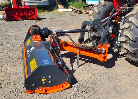 skid steer offset flail mower|offset flail ditch bank mowers.